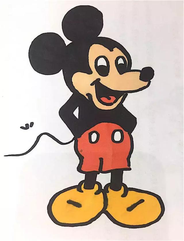 大耳朵图图简笔画，简笔画大耳朵图图简单画法（迪斯尼经典动画之米奇、米老鼠最简单的画法）