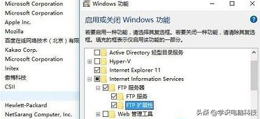 win10开启ftp功能，Win10电脑搭建FTP服务器