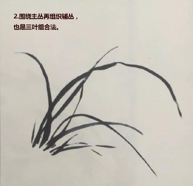 最简单的兰花画法，简单几步学习画兰草