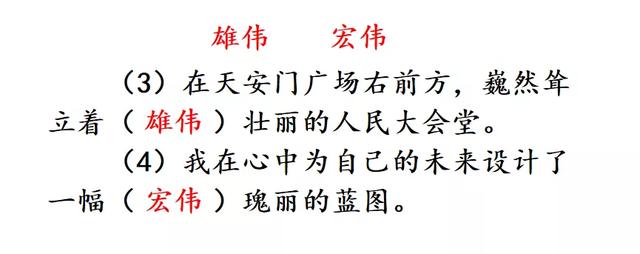 瞻仰的近义词是什么，和瞻仰意思相近的词语（部编版六年级语文上册第7课《开国大典》图文讲解）