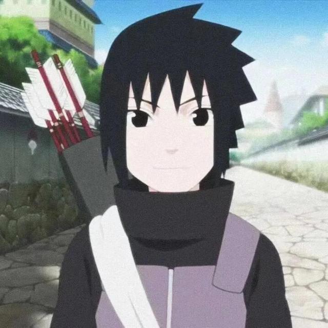 小南《火影忍者》wb左助，微信头像，小南《火影忍者》wb左助（宇智波佐助壁纸头像）