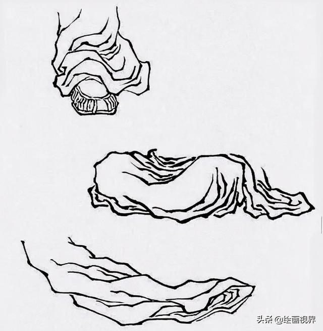 白描手法的例子，白描手法的特点以及白描绘画的三大要素（白描知识：从线条到描法）