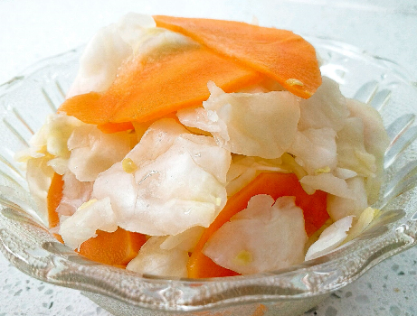生腌包菜的腌制方法，生腌包菜的做法（当天做当天就能吃）