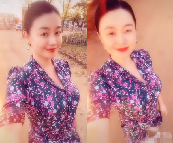 38岁关婷娜晒孕肚照，腹部隆起肚大如箩，曾与赵本山饰演夫妻