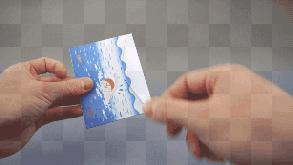 纸折隐藏小机关，怎么折简单的手账小机关（日本折纸大神把折纸玩活了）