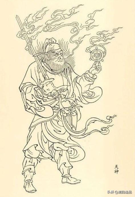 吴道子是哪朝人，吴道子的后人是谁（唐代画圣吴道子作品欣赏）