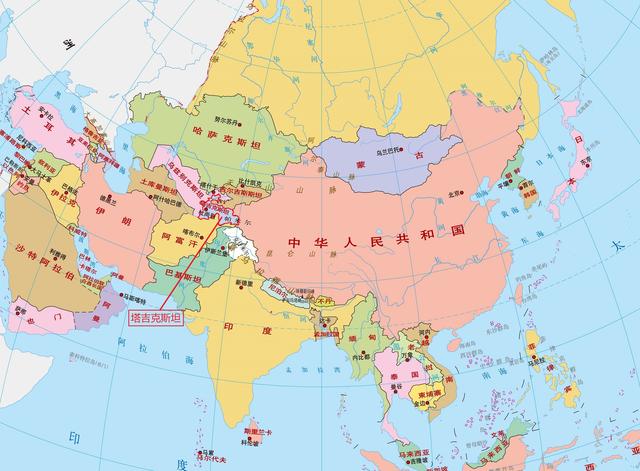 亚洲最小的国家，亚洲面积最小的国家是哪个国家（“高山之国”塔吉克斯坦）