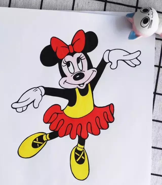 大耳朵图图简笔画，简笔画大耳朵图图简单画法（迪斯尼经典动画之米奇、米老鼠最简单的画法）