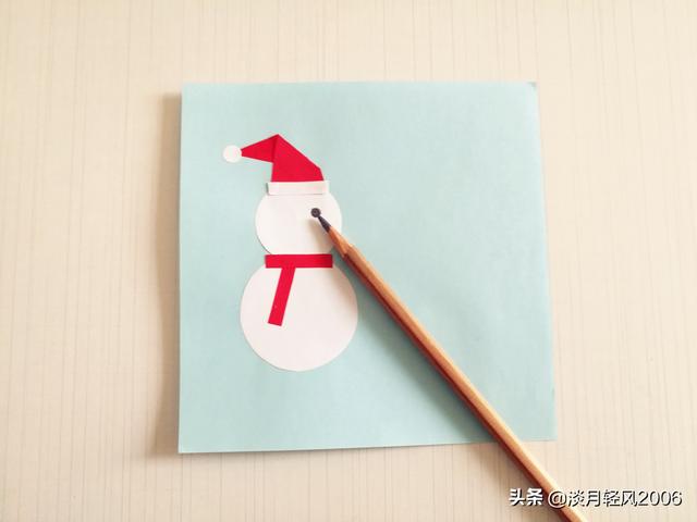 新年卡片制作方法，新年贺卡制作方法图解（简单的圣诞贺卡、新年贺卡制作教程）