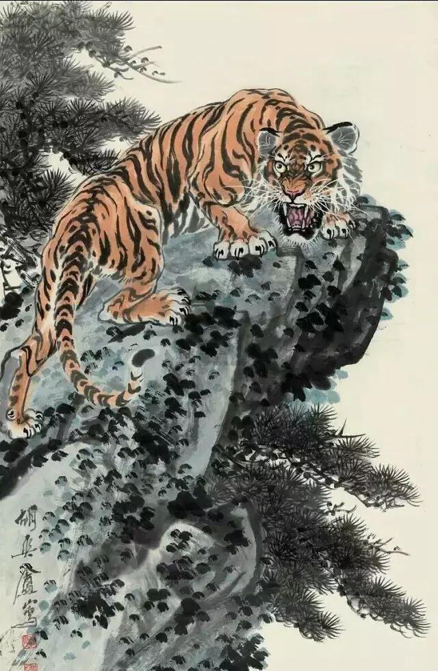哪位著名画家擅长画虎，哪位著名画家擅长画虎画（“被埋没的画虎大师”胡爽庵）