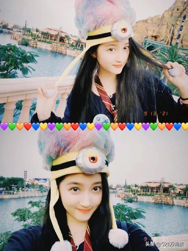 三个字的女明星，韩国女明星名字三个字（关晓彤打卡环球影城）