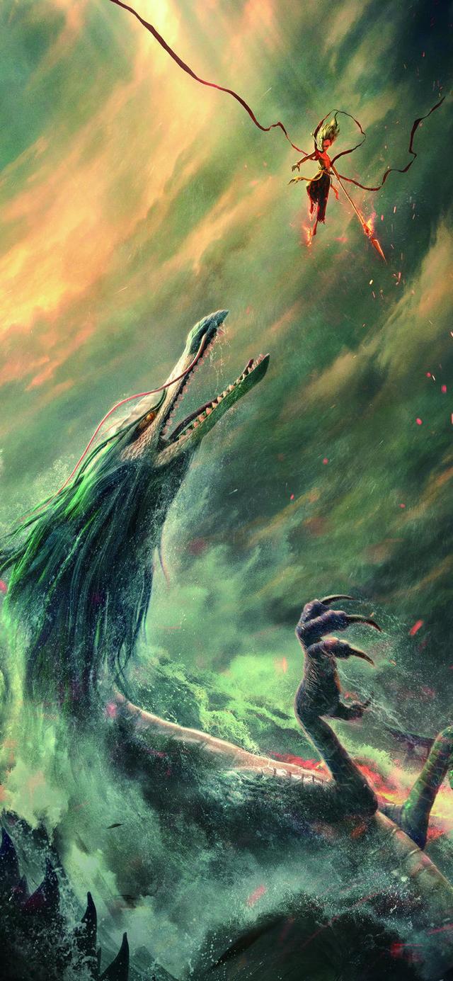 哪吒魔童降世图片，哪吒魔童降世哪吒变身图（壁纸，哪吒之魔童降世系列）