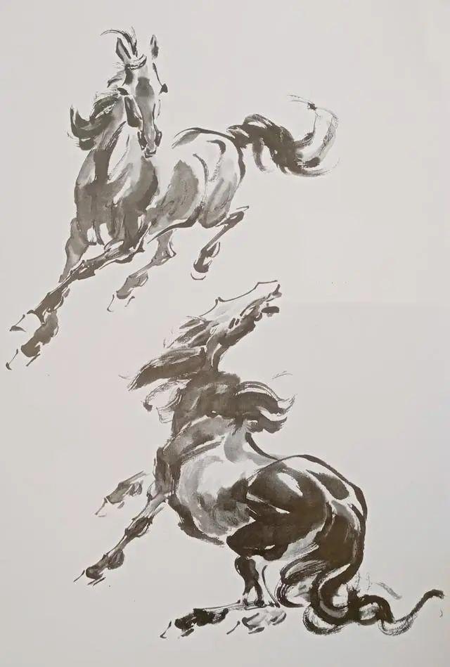 马简笔画 儿童,马简笔画(千姿百态画骏马)