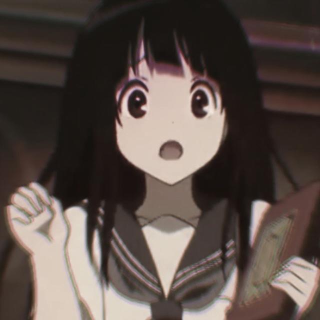 冰菓动漫情侣头像合集微信，冰菓动漫情侣头像合集（冰菓无水印动漫头像合集）