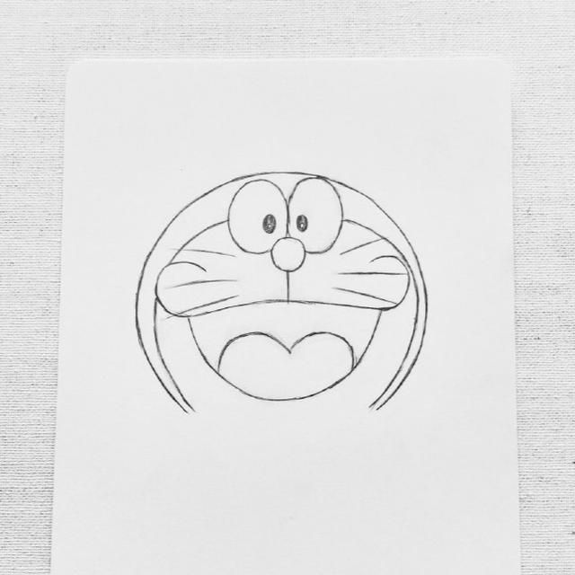 一组大脸蓝胖子手绘头像喊你们该换头像了~ ​​​微信，哆啦A梦手绘头像|一组大脸蓝胖子手绘头像喊你们该换头像了~ ​​​（绘制哆啦A梦蓝胖子）