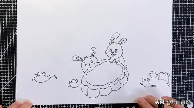 中秋节的手抄报怎么画，中秋节的手抄报怎么画 一等奖（中秋节主题手抄报模板）