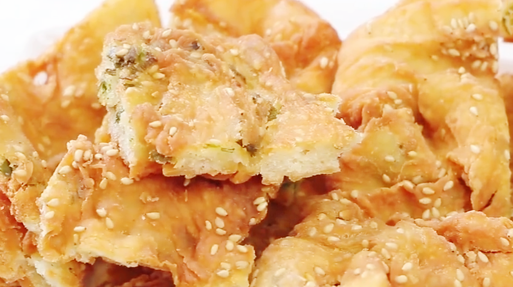 【羌饼】做法步骤图 咬一口嘎嘣脆 吃着比馒头香-起舞食谱网