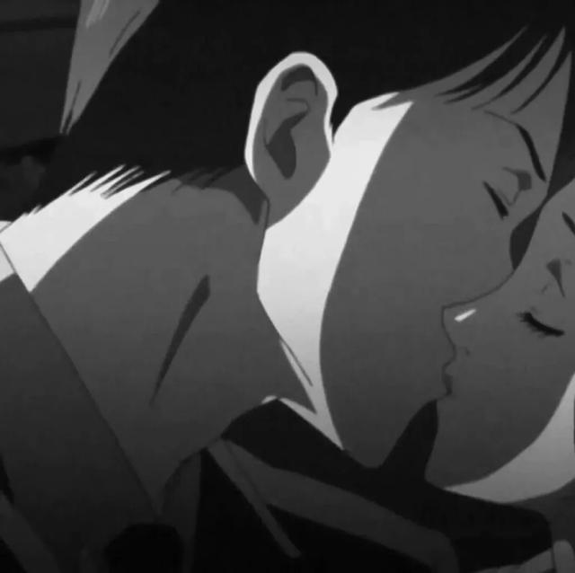 祁宋  风格日系黑白二次元动漫情头，微信头像，祁宋  风格日系黑白二次元动漫情头（黑白动漫情头）