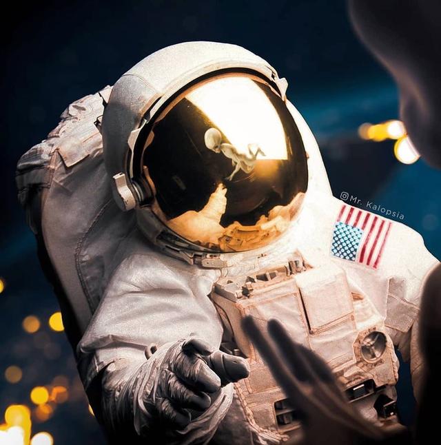 宇航员，微信头像，宇航员（宇航员壁纸\u0026头像第二期丨你好）