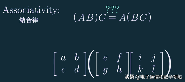 数学矩阵乘法，形象直观的“2X2矩阵”乘法运算的本质原理