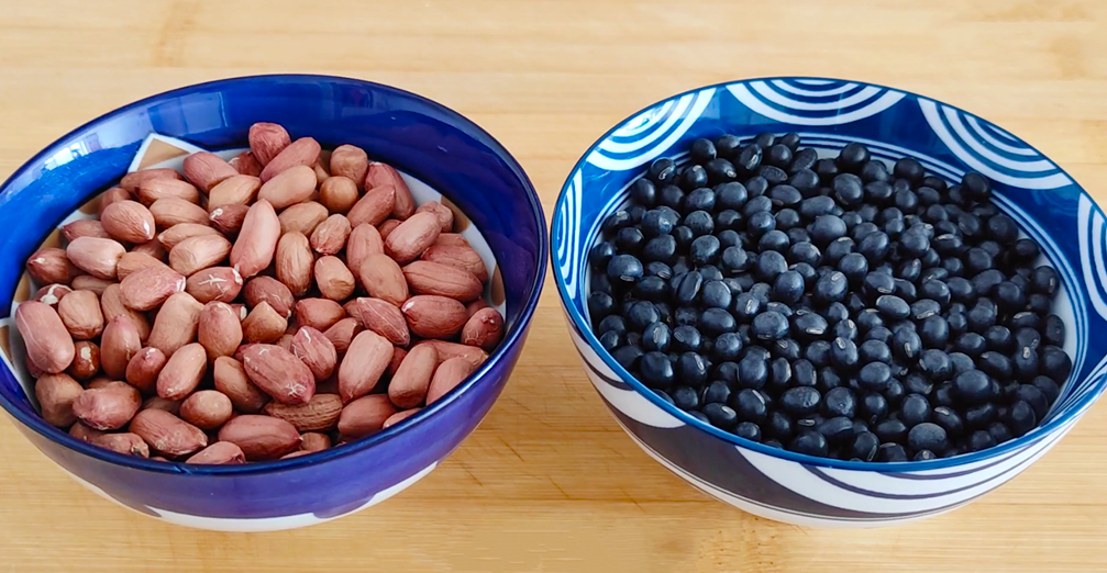 圖片[2]-【黑豆花生饅頭】做法步驟圖 營養好消化 越吃越精神-起舞食譜網