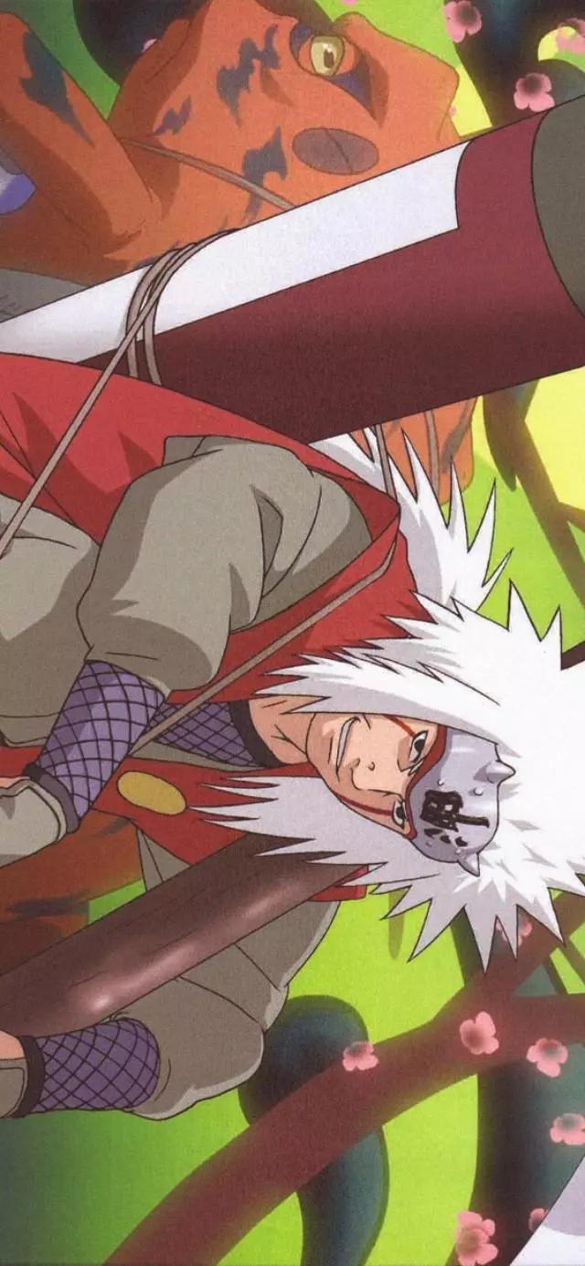 火影忍者   自来也   头像。微信，火影忍者   自来也   头像。（糟糕，眼睛里进九尾了）