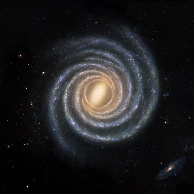 银河系猎户座旋臂有多大，给您一个清晰的宇宙架构