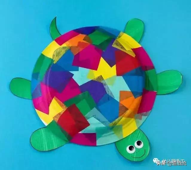 幼儿园大班手工纸质飞盘制作方法，承包幼儿园整个学期美工课堂