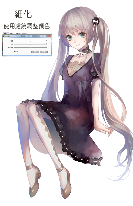 指绘厚涂笔刷教程，简单的SAI厚涂步骤教程