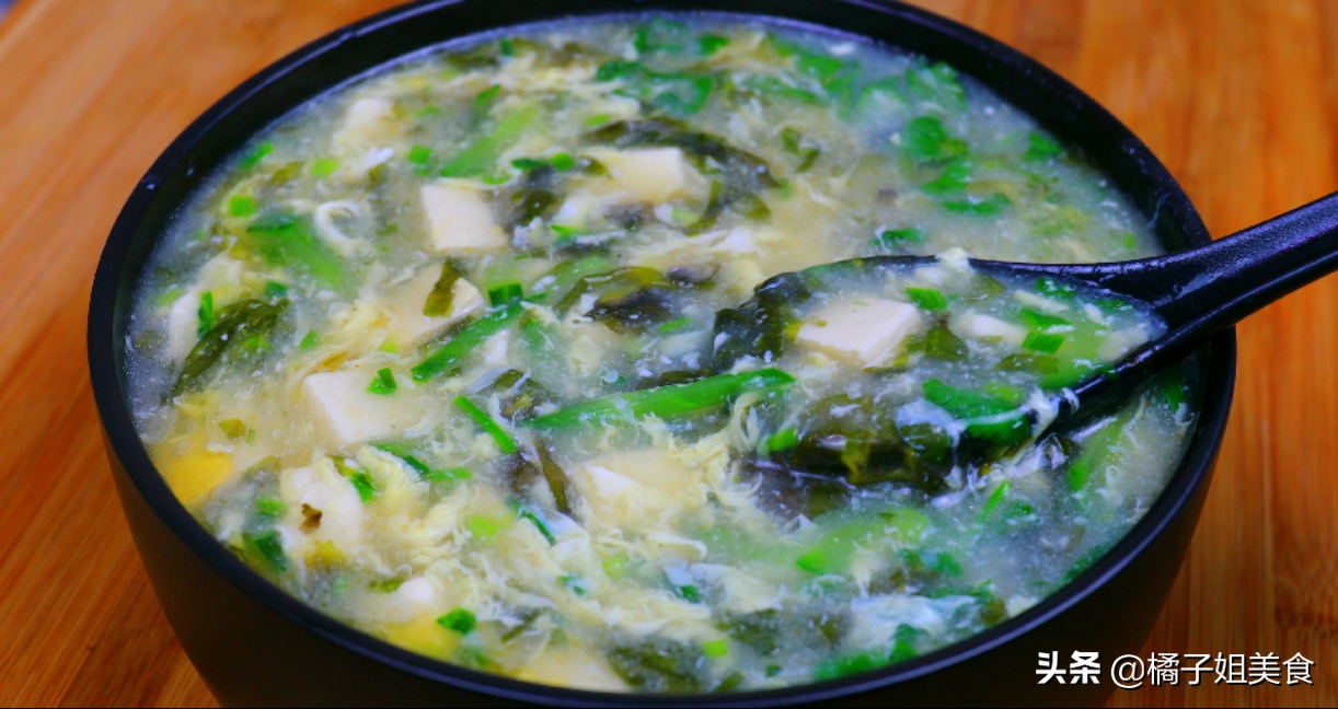 圖片[1]-【黃瓜豆腐雞蛋湯】做法步驟圖 解膩提神 清香滑嫩超下飯-起舞食譜網