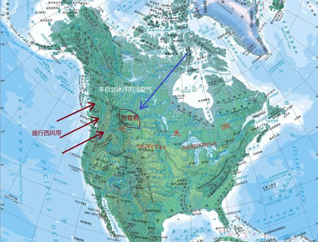 落基山脉和安第斯山脉，落基山脉是消亡边界吗（春季常出现神奇的气流）