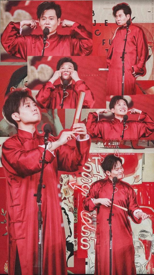 孟鹤堂，微信头像，孟鹤堂（老秦、李鹤东、张九南、孟鹤堂）