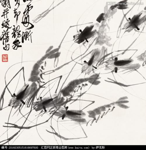 百虾图齐由来目前价格，百虾图有多少人画（齐白石画一只虾值多少钱）