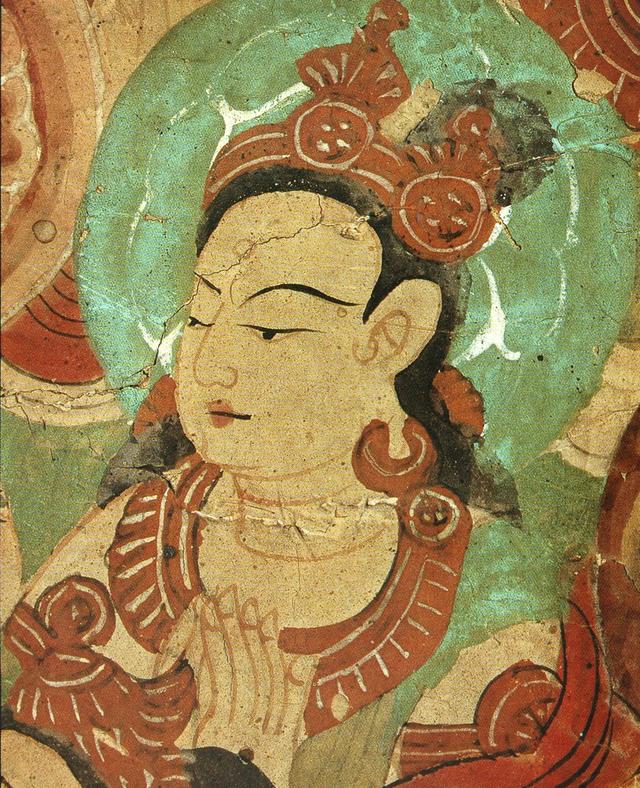 壁画,壁画师去哪里学(敦煌154窟107幅高清壁画图片)