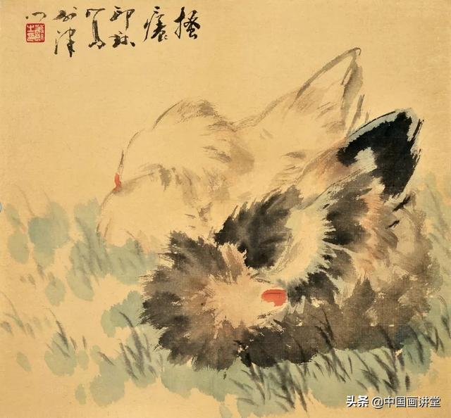 小鸡怎么画最可爱，少儿简笔画小鸡怎么画（没骨画鸡，就一个字 妙）