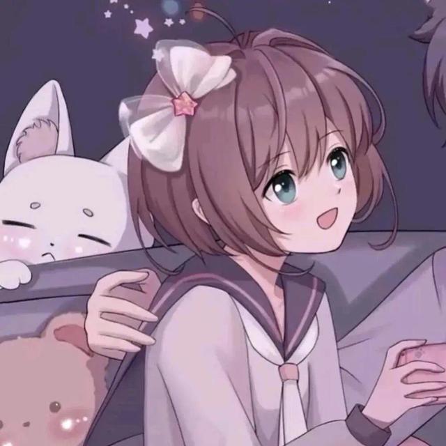 动漫情头画师：E.Pcat，画师头像动漫微信（一些超美的动漫情侣头像）
