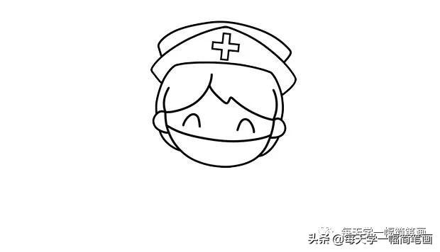 横幅简笔画带字，每天学一幅简笔画--五一劳动节劳动最光荣简笔画画法步骤图解大全