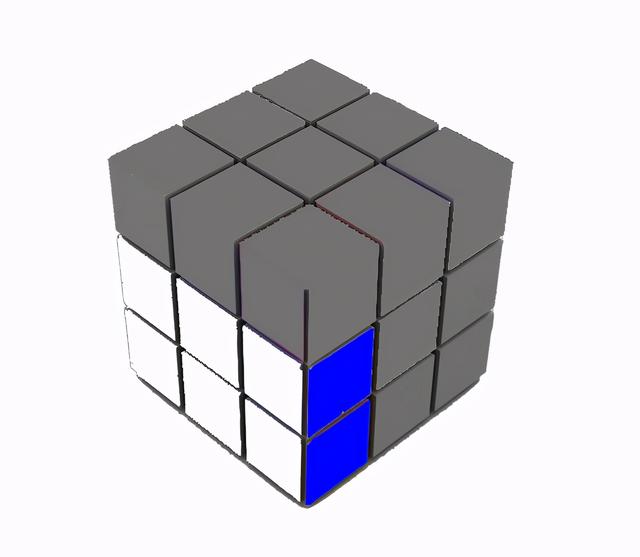 3阶魔方教程 1~7步骤，魔方怎么玩（一学就会的三阶魔方复原法-桥式复原法）