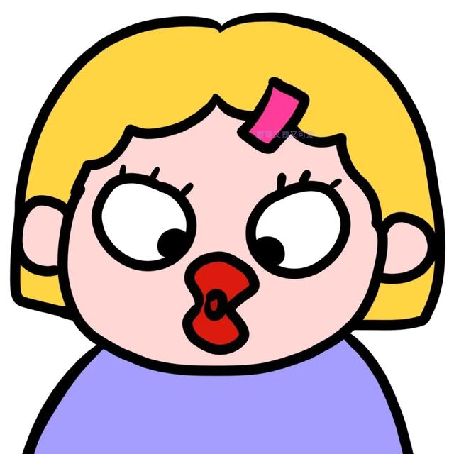 好看的微信女生头像，好看的微信头像女 沙雕可爱卡通闺蜜头像（简笔画短发）