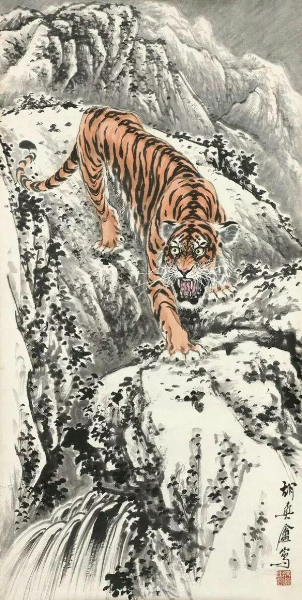 哪位著名画家擅长画虎，哪位著名画家擅长画虎画（“被埋没的画虎大师”胡爽庵）