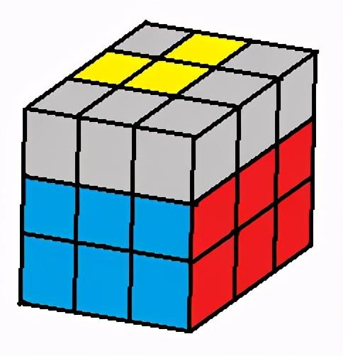 魔方第一层公式，魔方第一层快速形成立体十字（只用两条公式复原魔方）