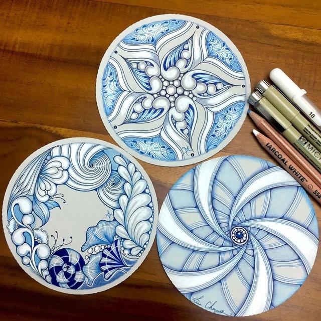 几步画出美丽画面，水粉画教程（5个步骤教你用最普通的笔）