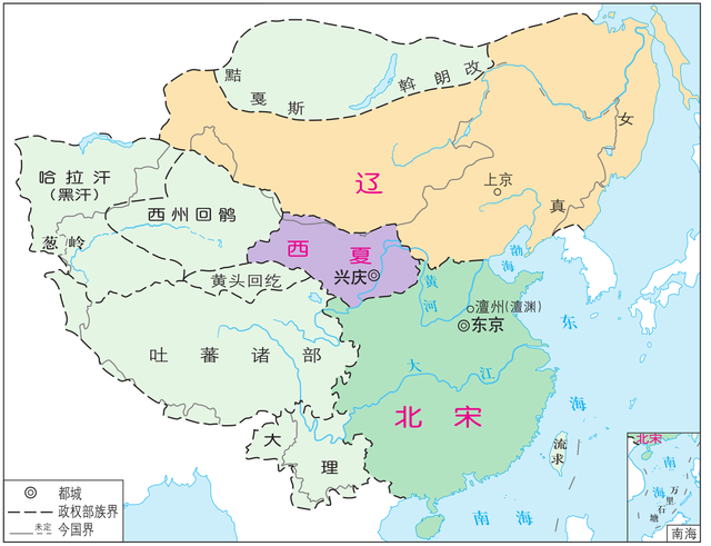 中国汉朝地图，汉朝的中国地图（中国各个朝代的疆域有多大）
