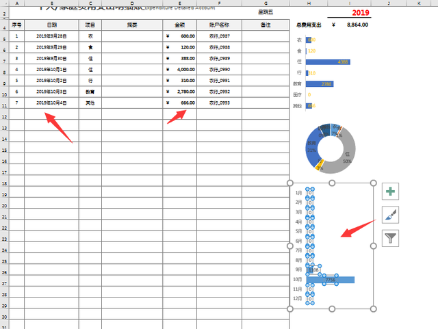 怎样用excel建立收支明细表，excel收支明细表简单制作方法（Excel费用支出明细账）