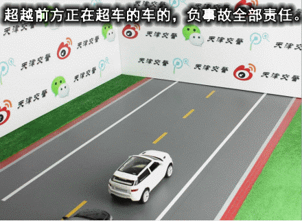 右转直行事故认定图解，27种常见全责交通事故动态图解收藏备用