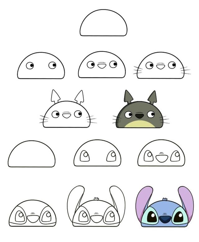 兔子怎么画简单又漂亮，画个小兔子（ 9组可爱的小动物简笔画）