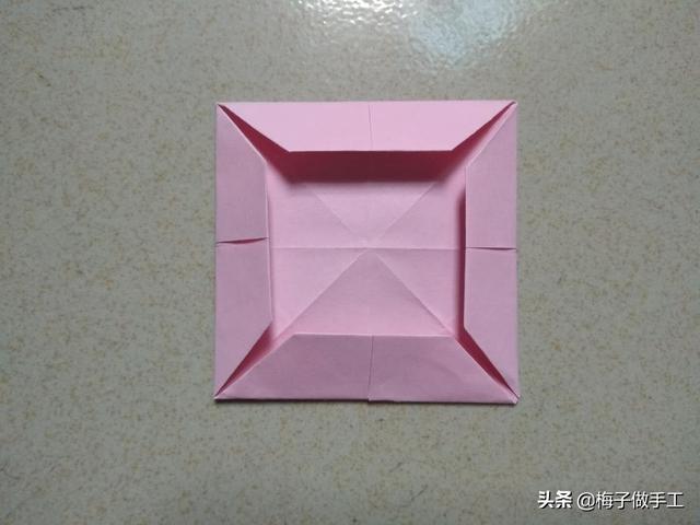 折纸小椅子的折法图片