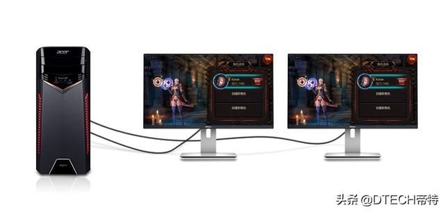 excel怎么同时显示两个独立窗口，excel2010怎么同时显示两个独立窗口（电脑设置双屏或多屏显示2种简单方法）