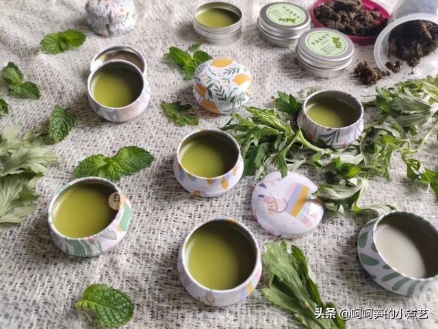 如何在家自己做艾草膏，教你制作无添加艾草薄荷膏