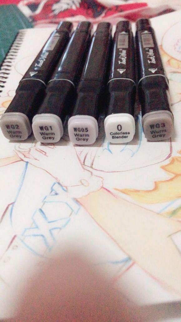 樱花树马克笔画法，马克笔画樱花树教程（发一个详细的马克笔绘画过程）